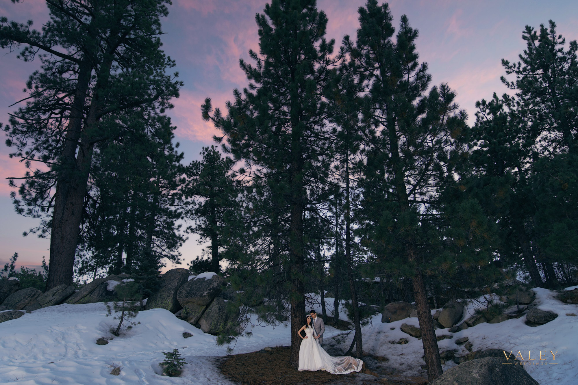 Editorial wedding cinematography — ceremony setup